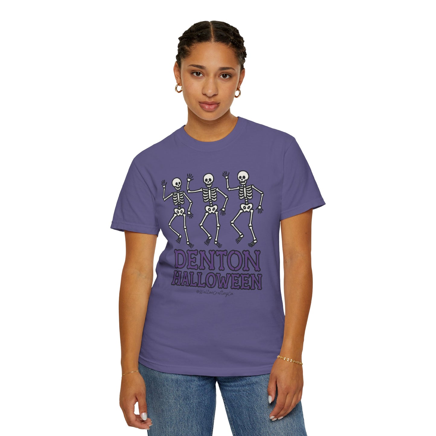 Denton Halloween Skeletons Shirt