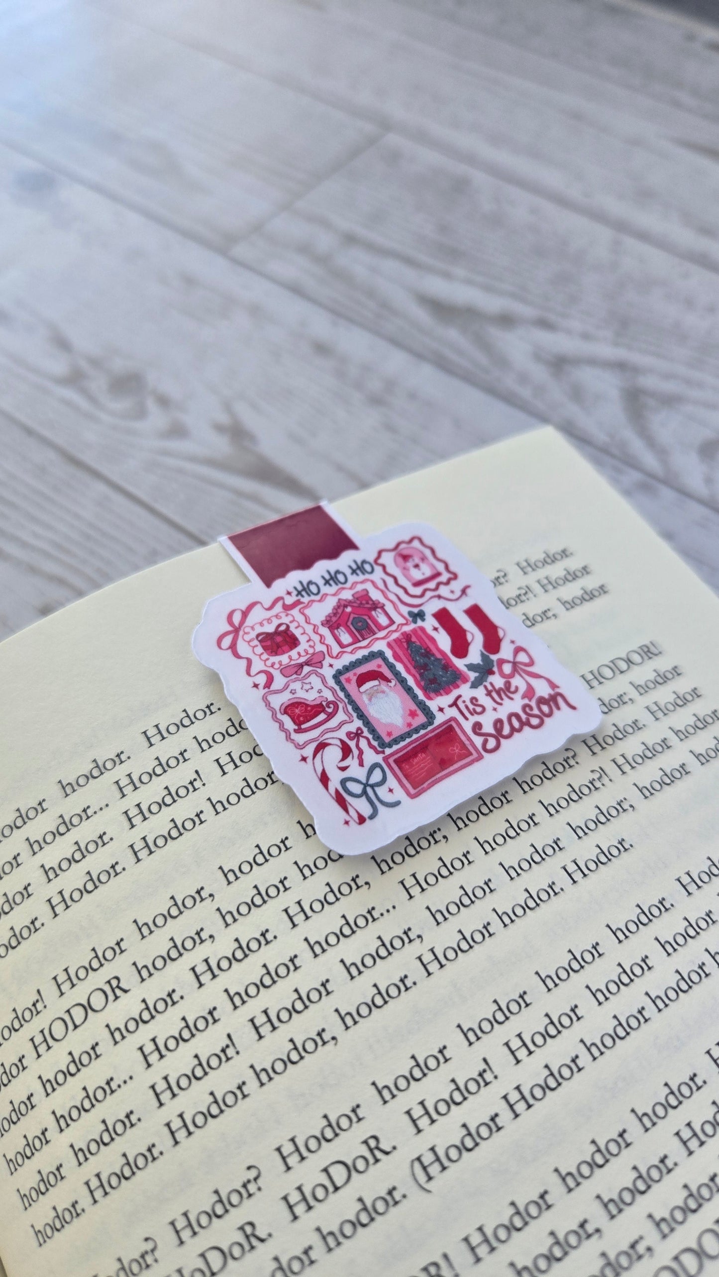 'Tis the Season Magnetic Bookmark