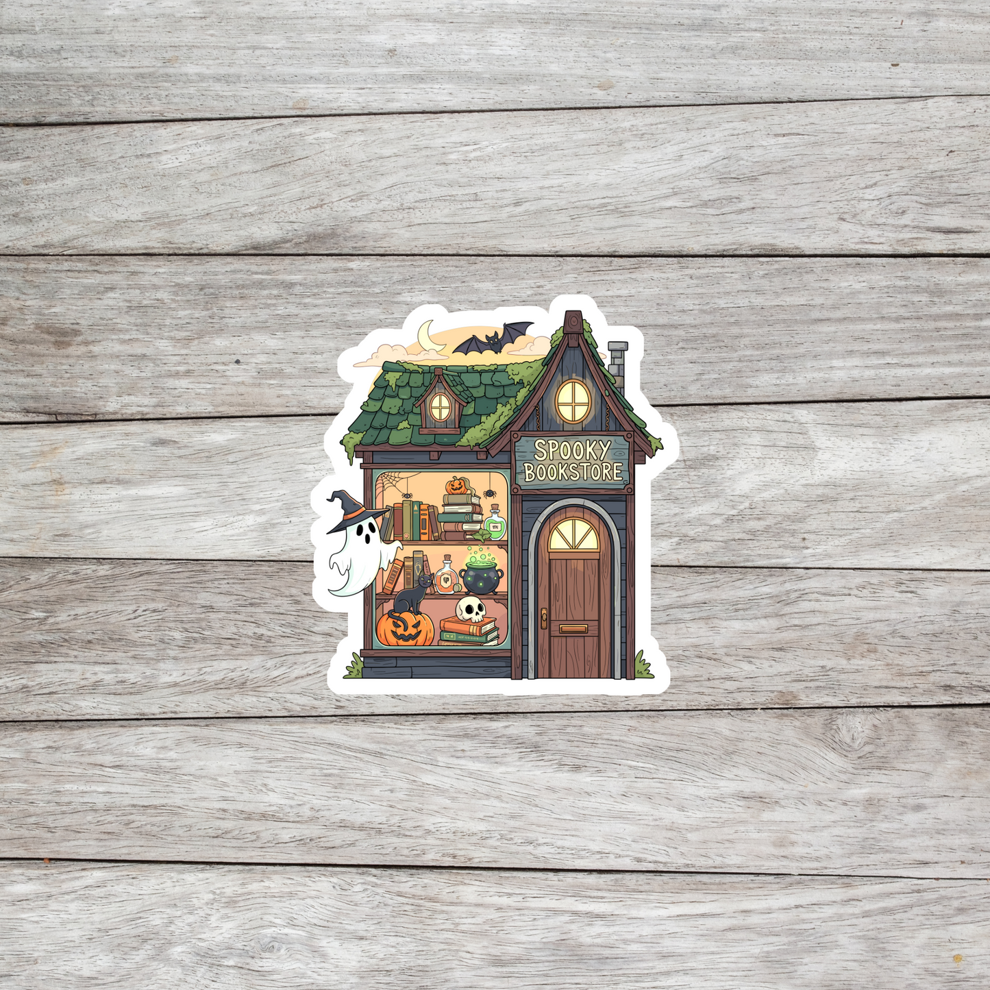 Witchy Bookstore Sticker