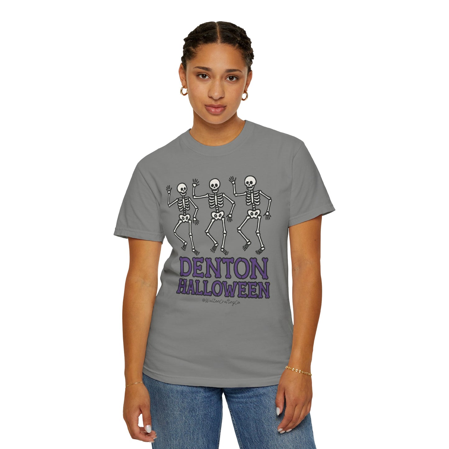 Denton Halloween Skeletons Shirt