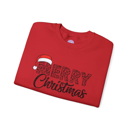 Leopard Merry Christmas Sweatshirt
