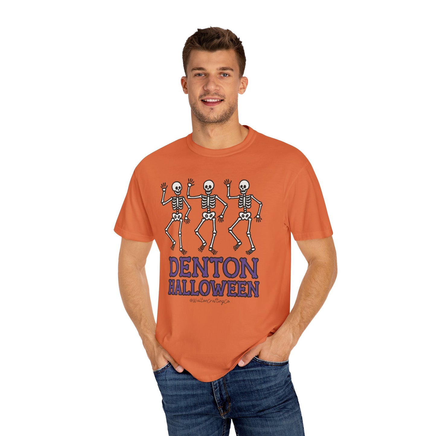 Denton Halloween Skeletons Shirt