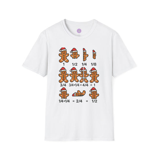 Gingerbread Fractions Shirt
