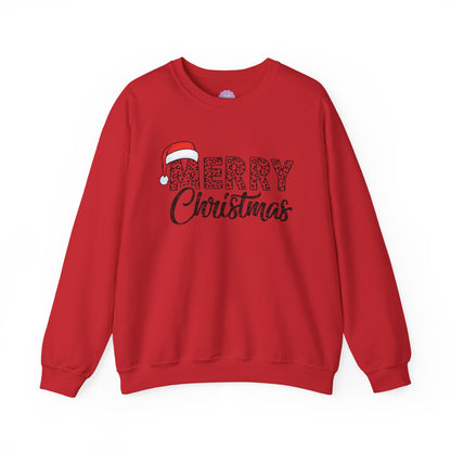 Leopard Merry Christmas Sweatshirt