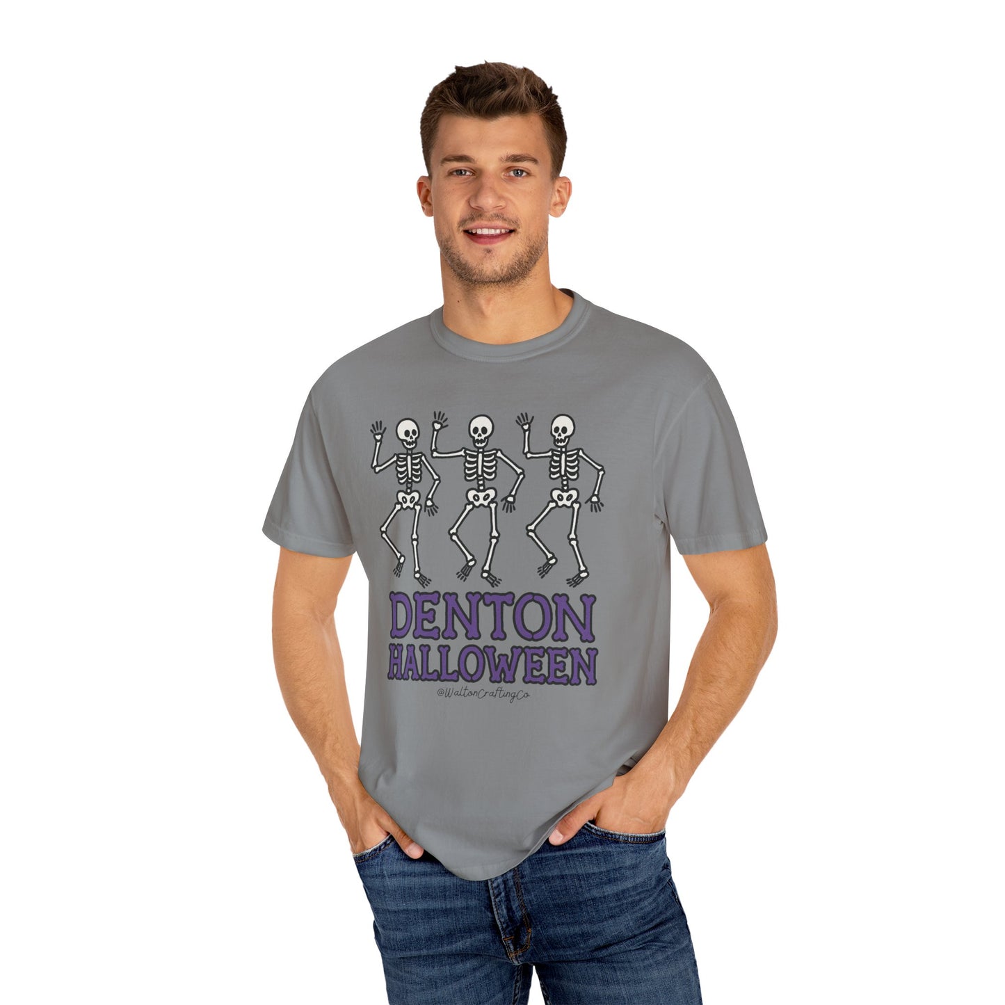 Denton Halloween Skeletons Shirt