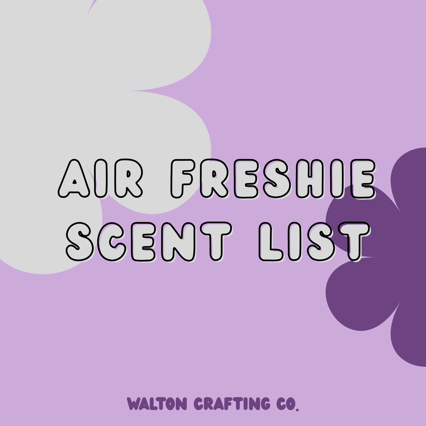 Custom Car Air Freshie