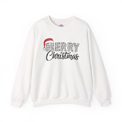 Leopard Merry Christmas Sweatshirt