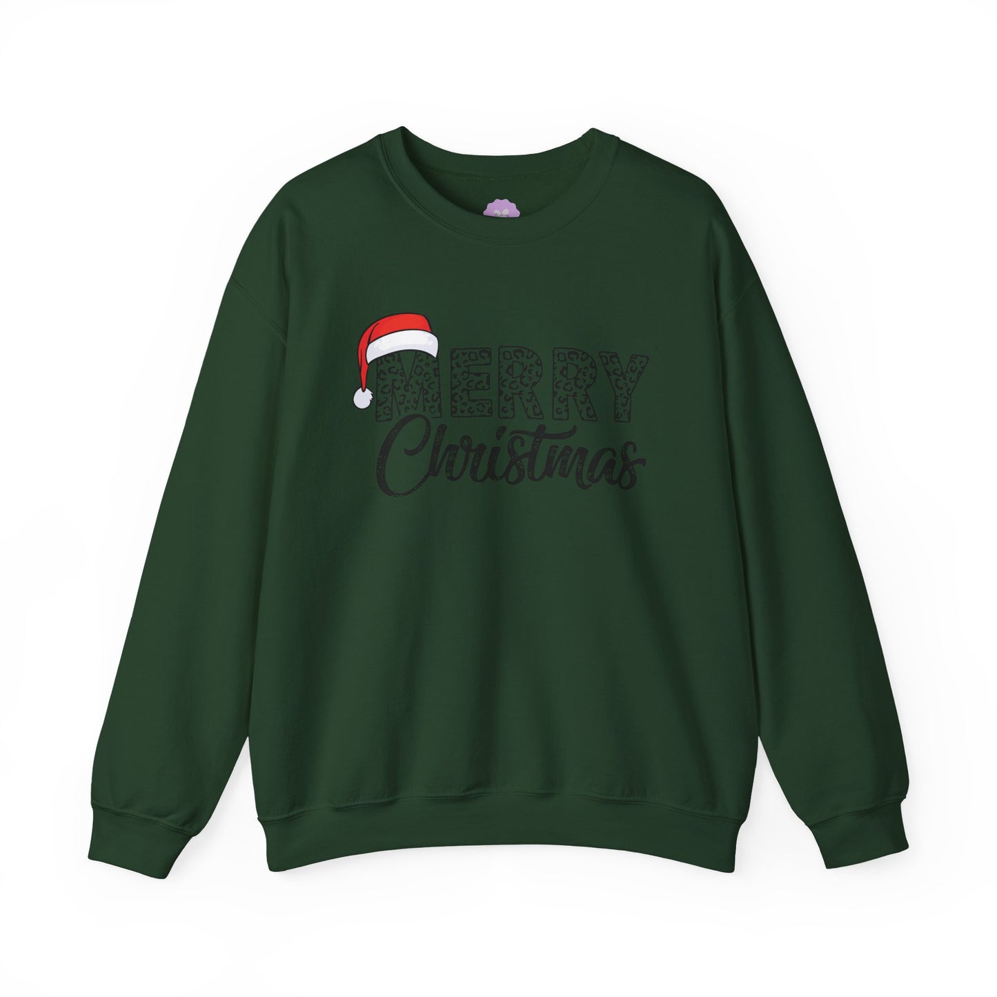 Leopard Merry Christmas Sweatshirt