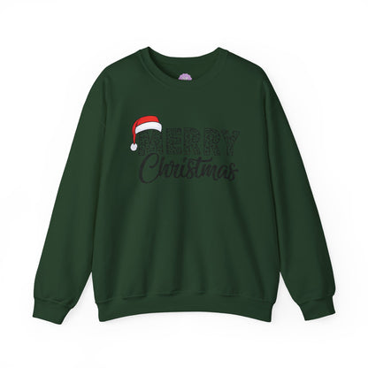Leopard Merry Christmas Sweatshirt