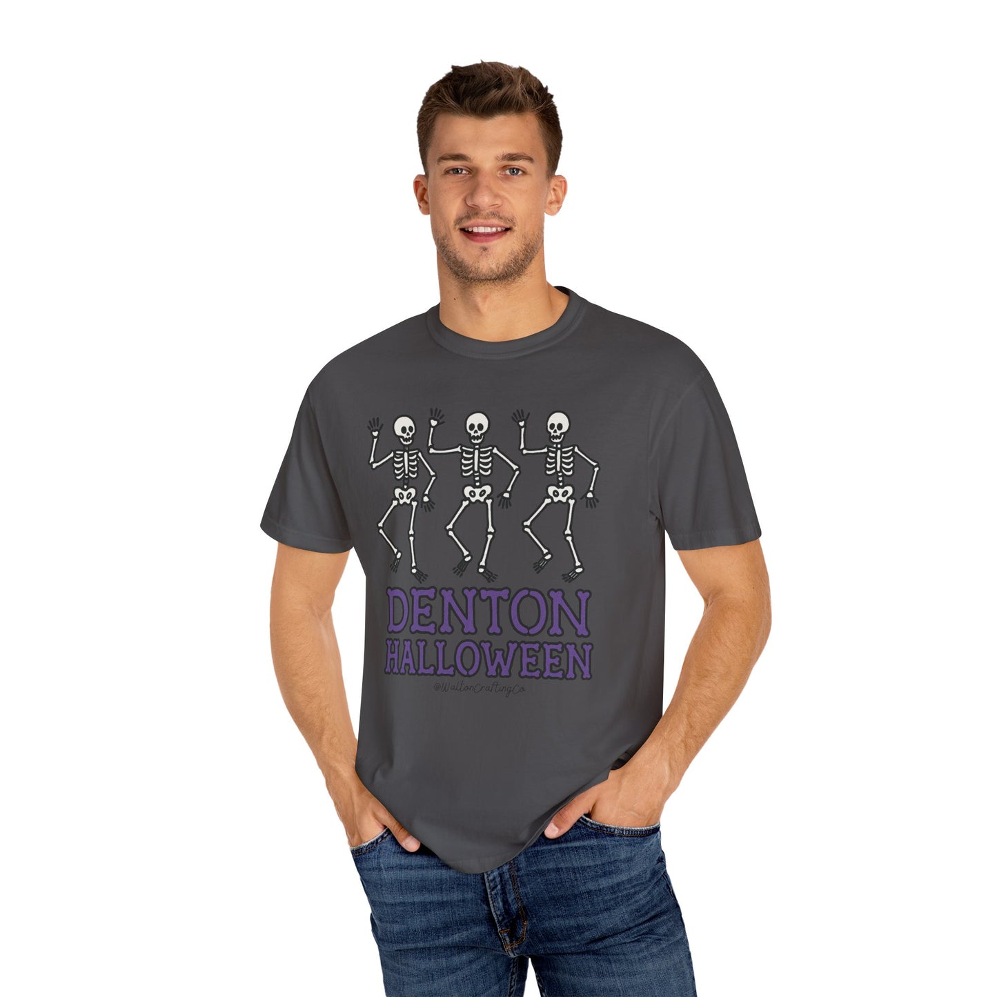 Denton Halloween Skeletons Shirt