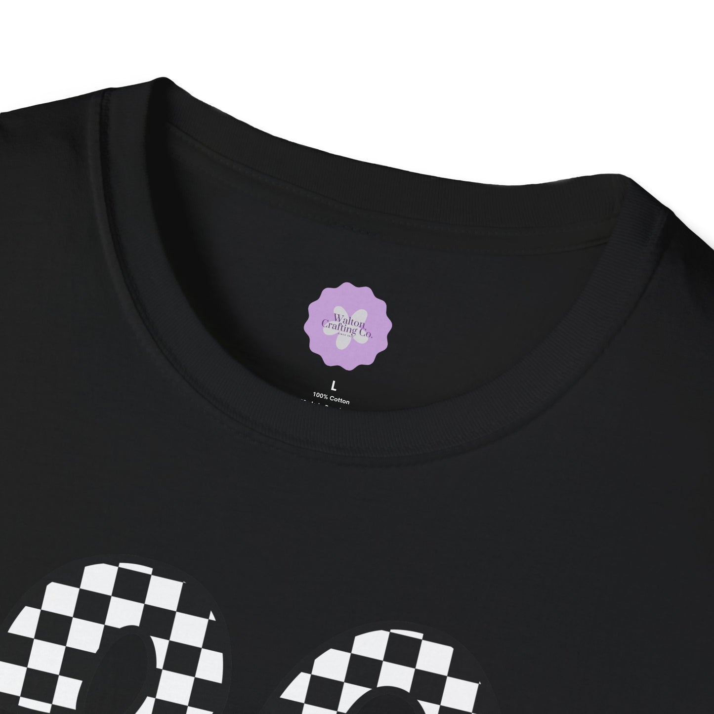 Hello 2026 Checkered Shirt