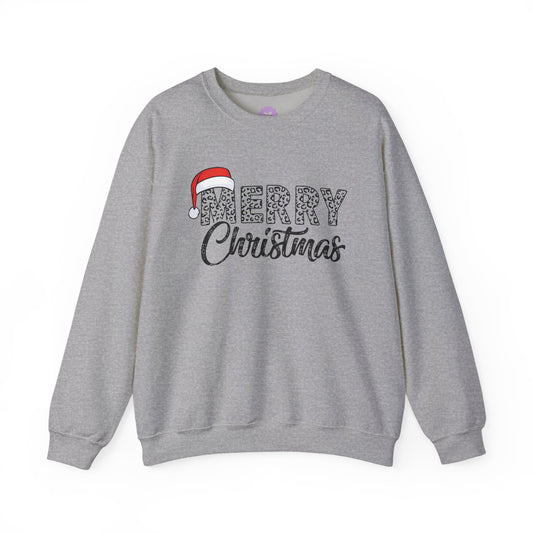 Leopard Merry Christmas Sweatshirt