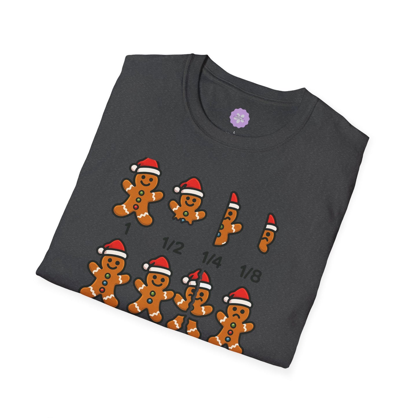 Gingerbread Fractions Shirt
