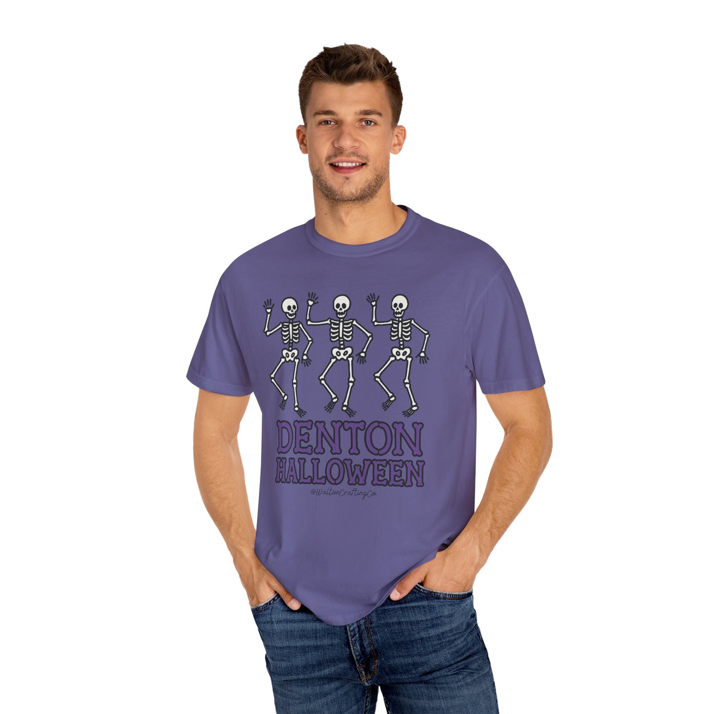 Denton Halloween Skeletons Shirt