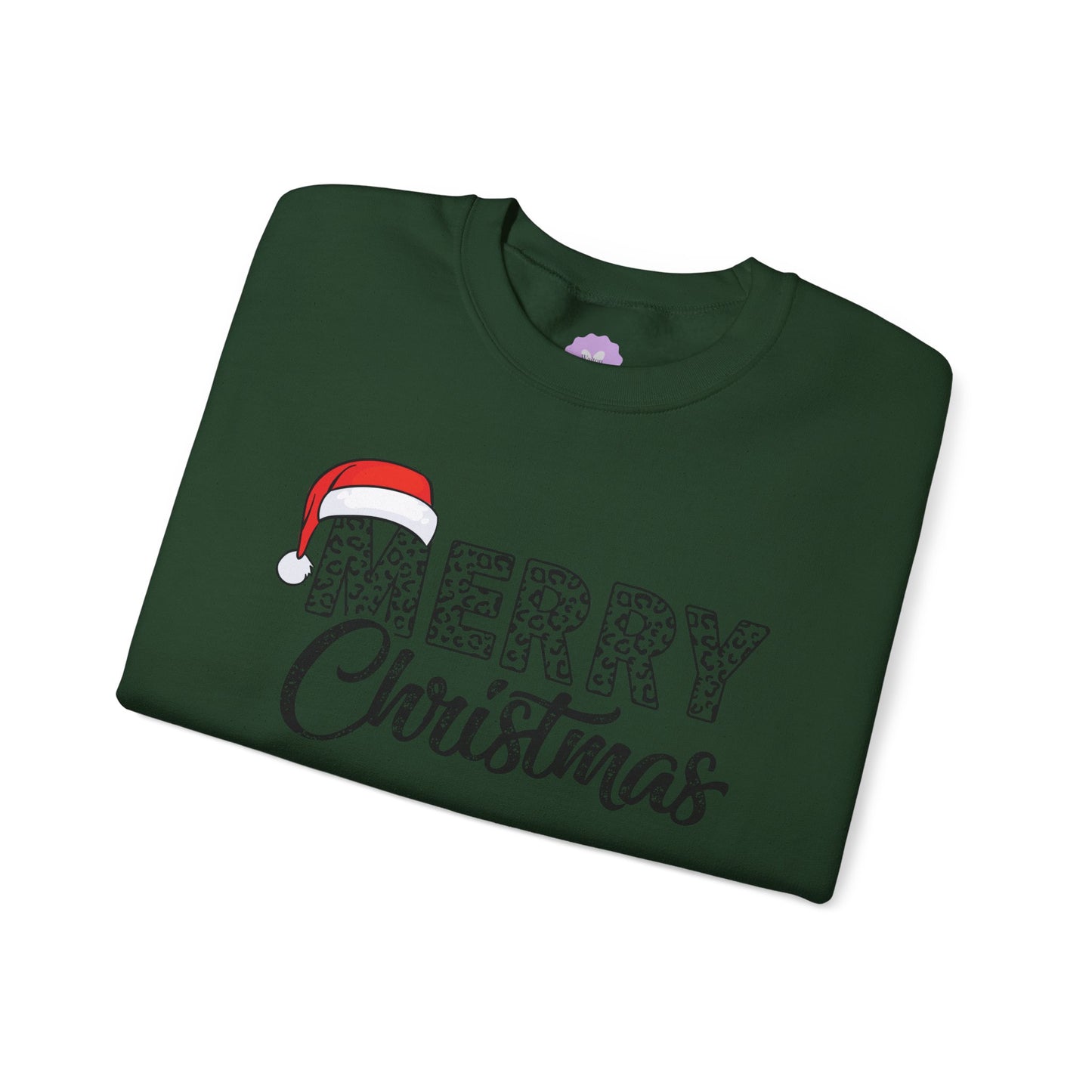 Leopard Merry Christmas Sweatshirt