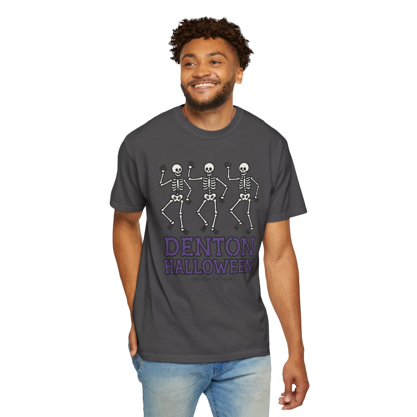 Denton Halloween Skeletons Shirt
