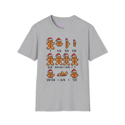 Gingerbread Fractions Shirt