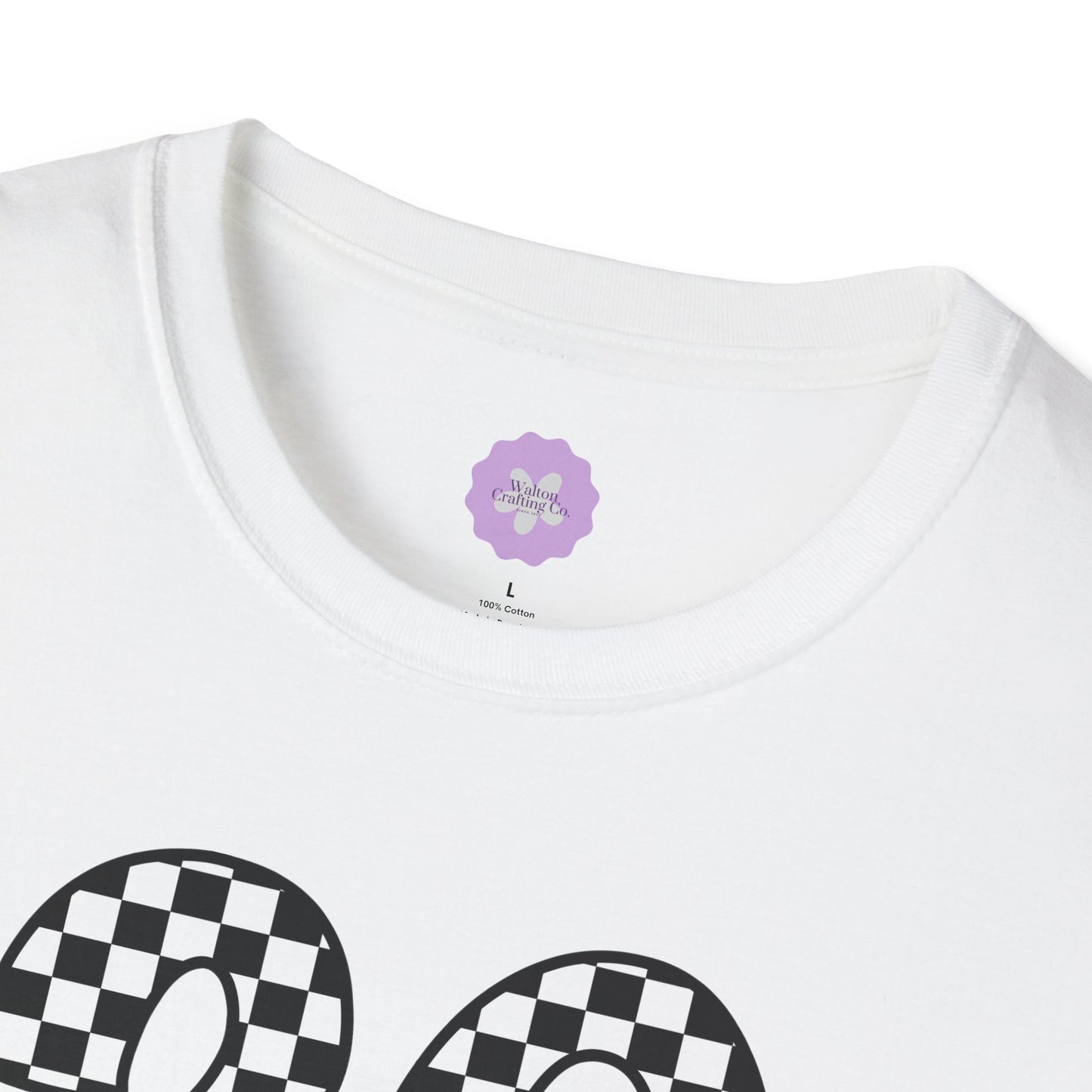 Hello 2026 Checkered Shirt