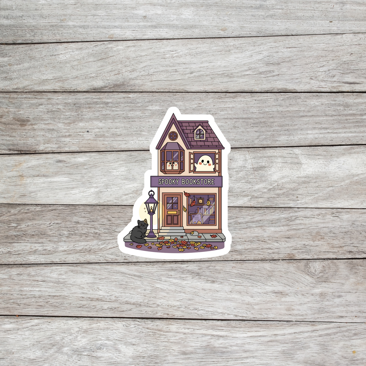 Lantern Light Bookstore Sticker