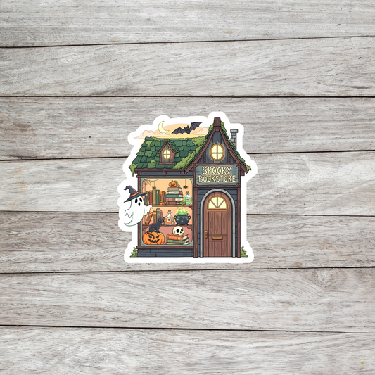 Witchy Bookstore Sticker