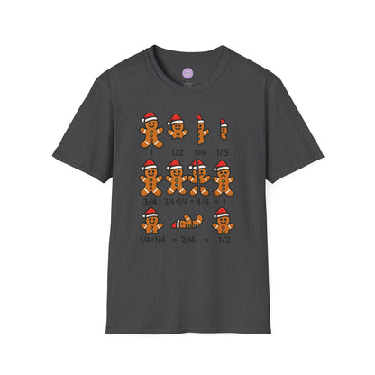 Gingerbread Fractions Shirt