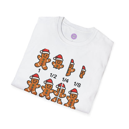 Gingerbread Fractions Shirt