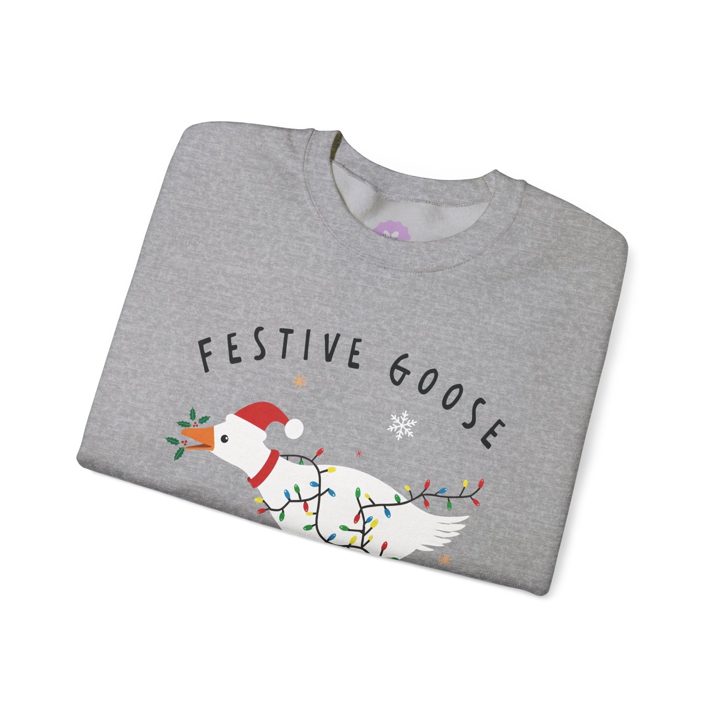Festive Goose on the Loose Sweatshirt