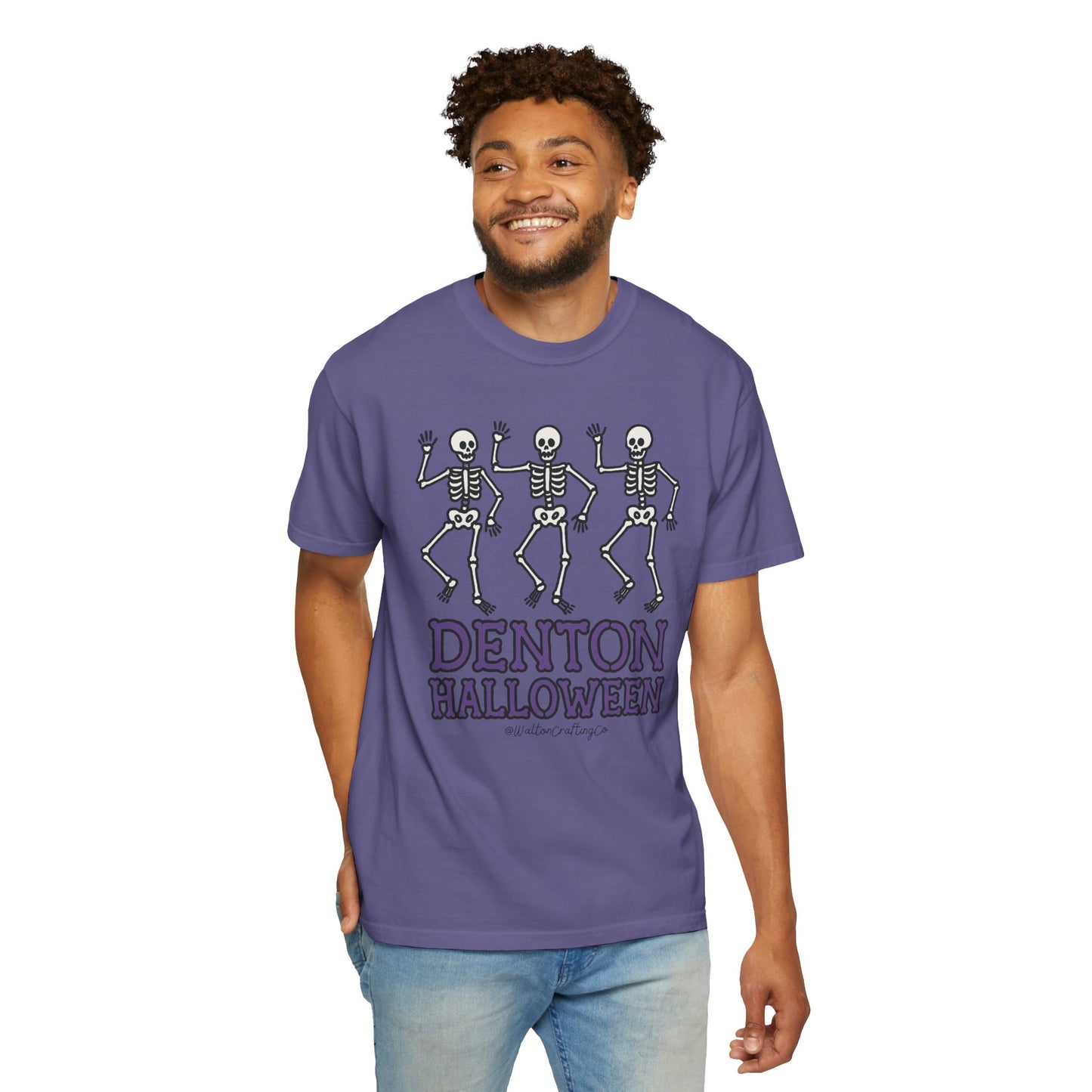 Denton Halloween Skeletons Shirt