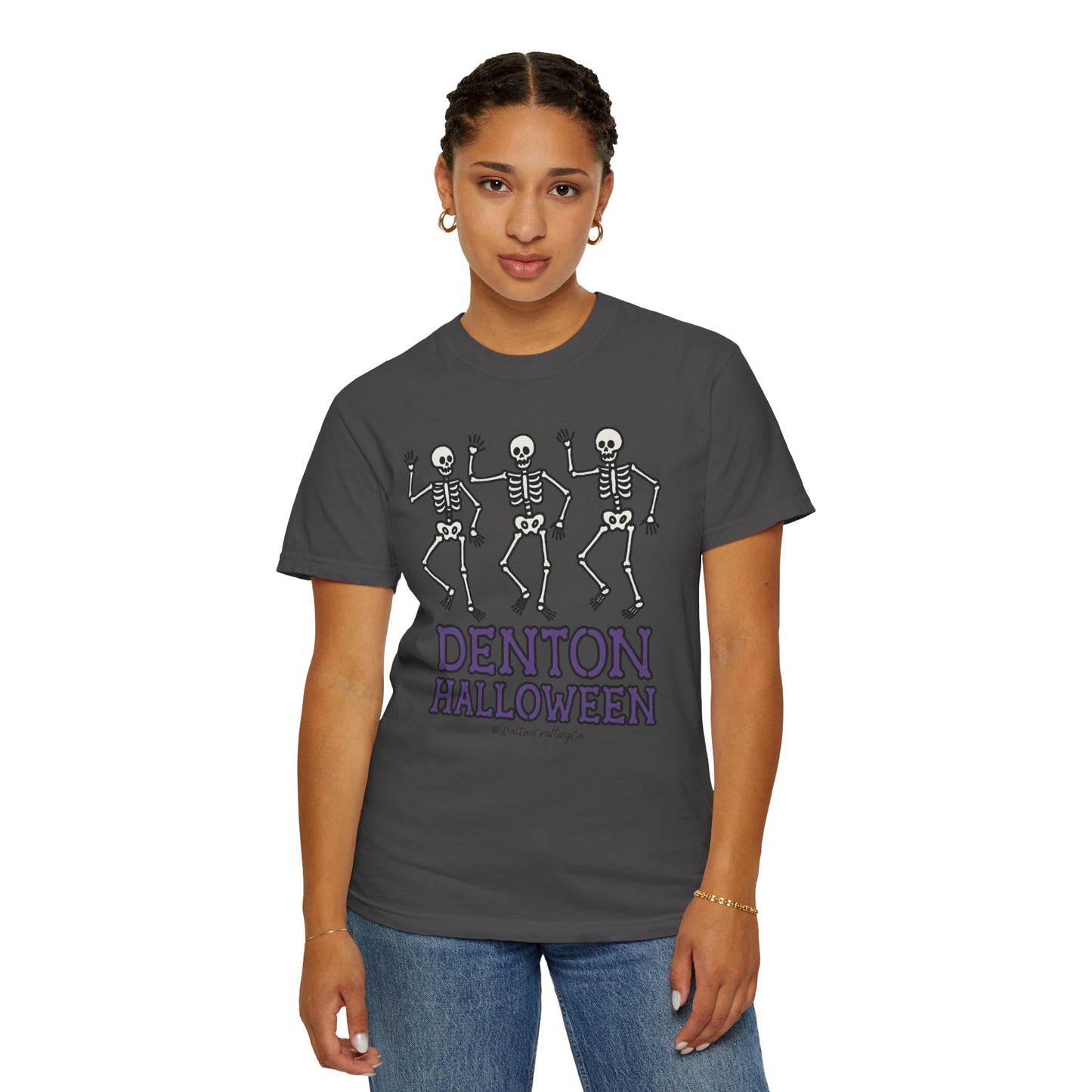 Denton Halloween Skeletons Shirt