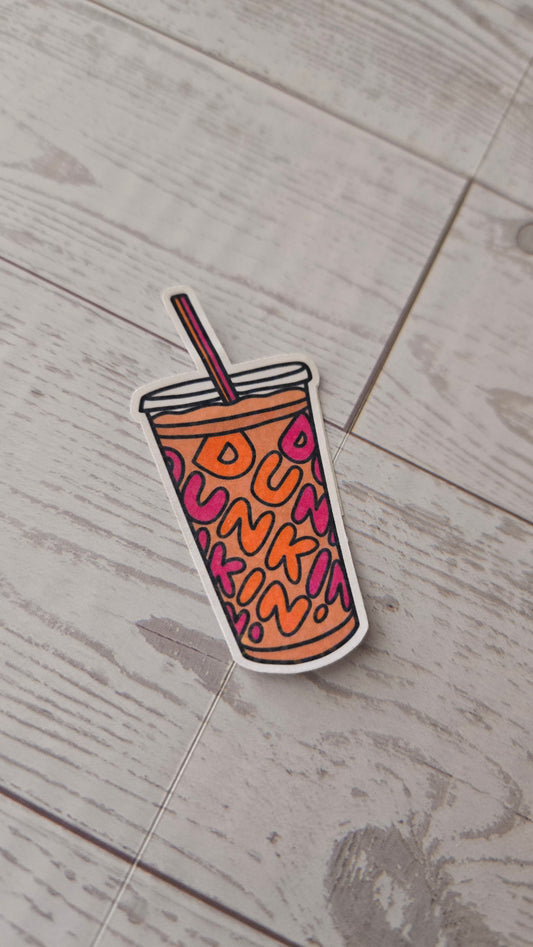 Dunkin Lovers Sticker