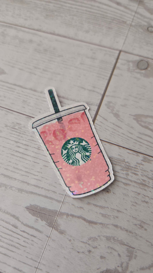 Pink Drink Lover Sticker